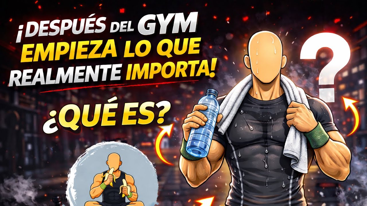 Qué hacer después de entrenar | 8 cosas que DEBES hacer para recuperarte mejor