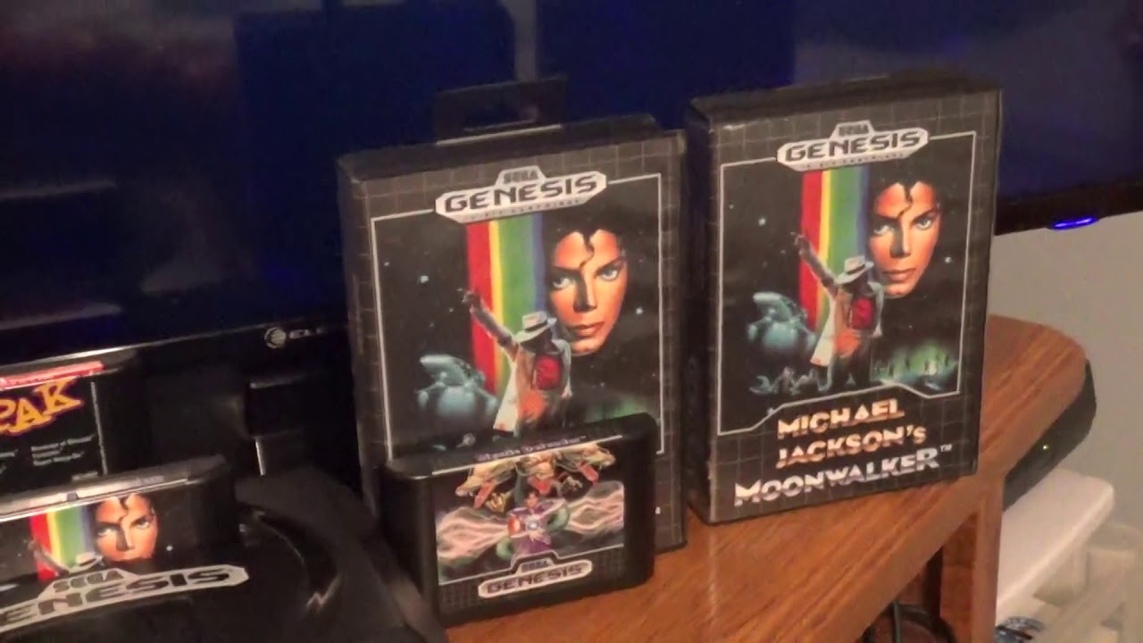 Michael Jackson's Moonwalker Sega Genesis Thriller Cart.... Does it exist?!