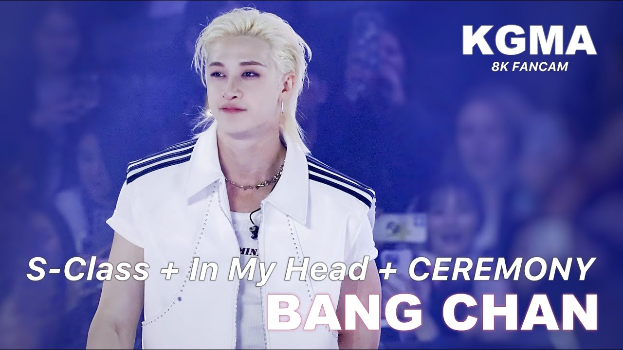 [8K] 2025 KGMA #방찬 BAGN CHAN 특 S-Class + In My Head + CEREMONY 직캠 FANCAM Stray Kids 스트레이키즈