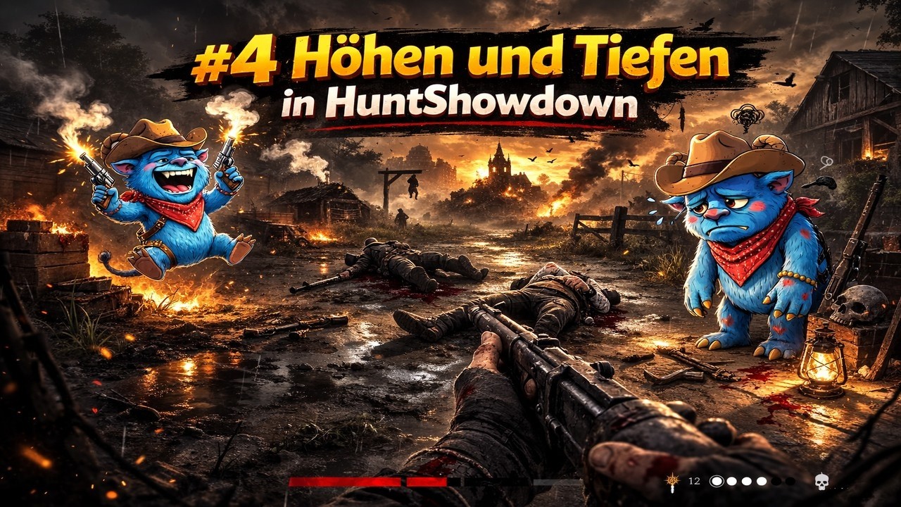 #4 Die Höhen und Tiefen von HuntShowdown #huntshowdown1896 #gaming #gameplay