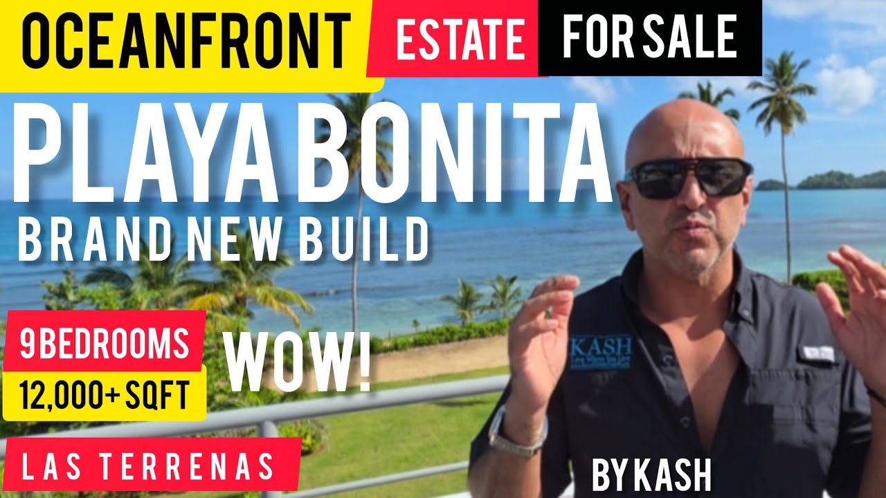Dream Oceanfront Villa on Playa Bonita | For Sale Exclusively by KASH World Premiere Tour
