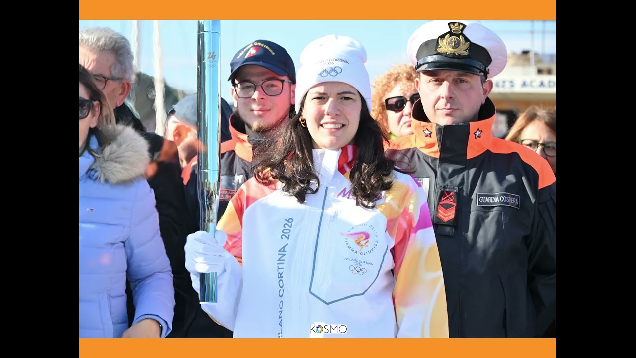 Gaeta accoglie la Fiaccola Olimpica Milano-Cortina 2026 | Un viaggio tra storia, mare ed emozioni