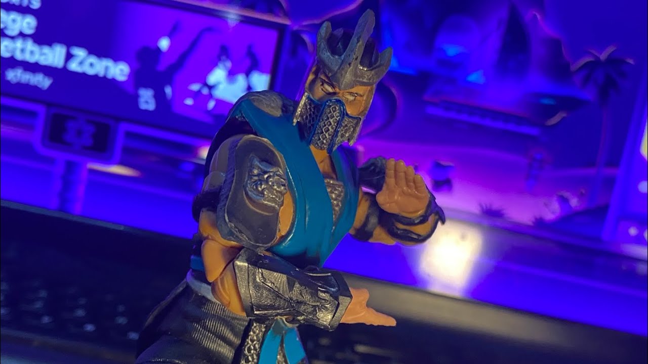 Mortal Kombat Sub-Zero Custom Action Figure Review (Deception Ver.)