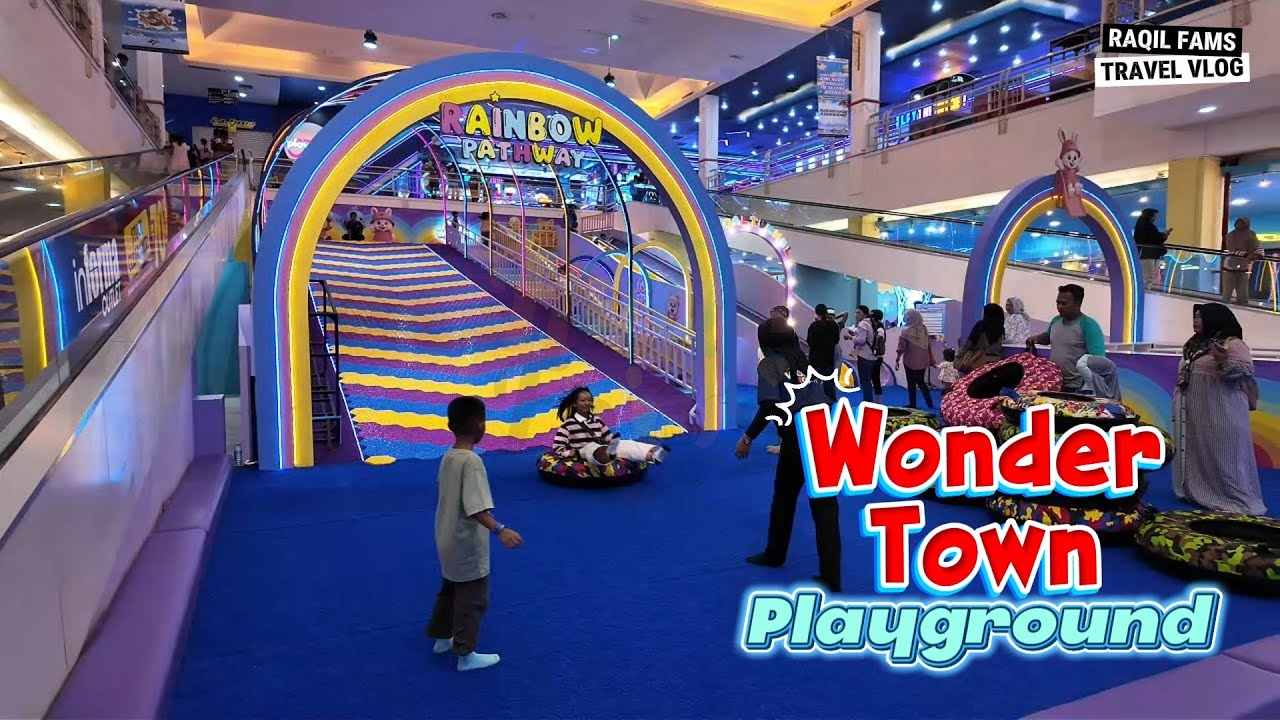 Baru Dibuka - Tempat Bermain Wonder Town Playground Indoor Outdoor di Maspion Square Surabaya
