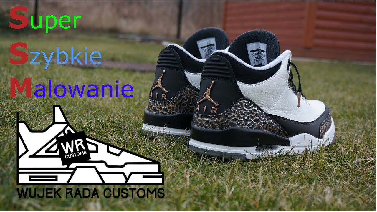 SSM-Super Szybkie Malowanie midsole! Jak odmalować podeszwy w Nike Jordan/Air Max itp. Poradnik.