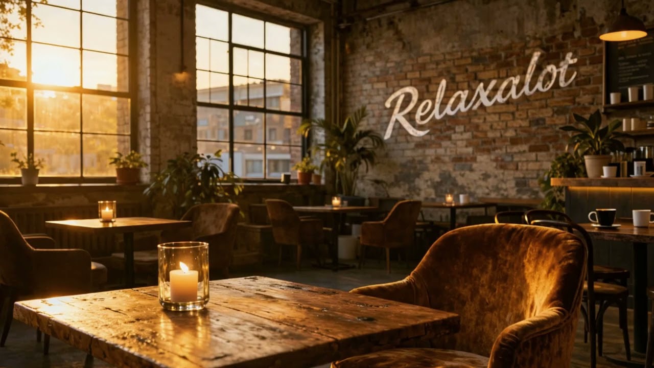 Relaxalot ☕ Cozy Café Lofi with Soft Saxophone | Warm Jazz Beats for Relaxing, Studying & Unwinding