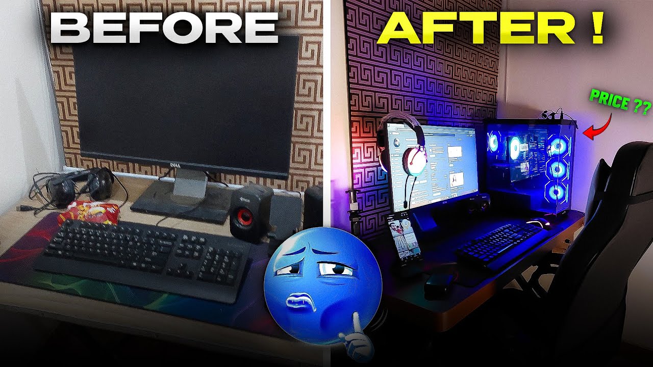 TRANSFORMING MY GAMING SETUP TO MY DREAM SETUP 🥹