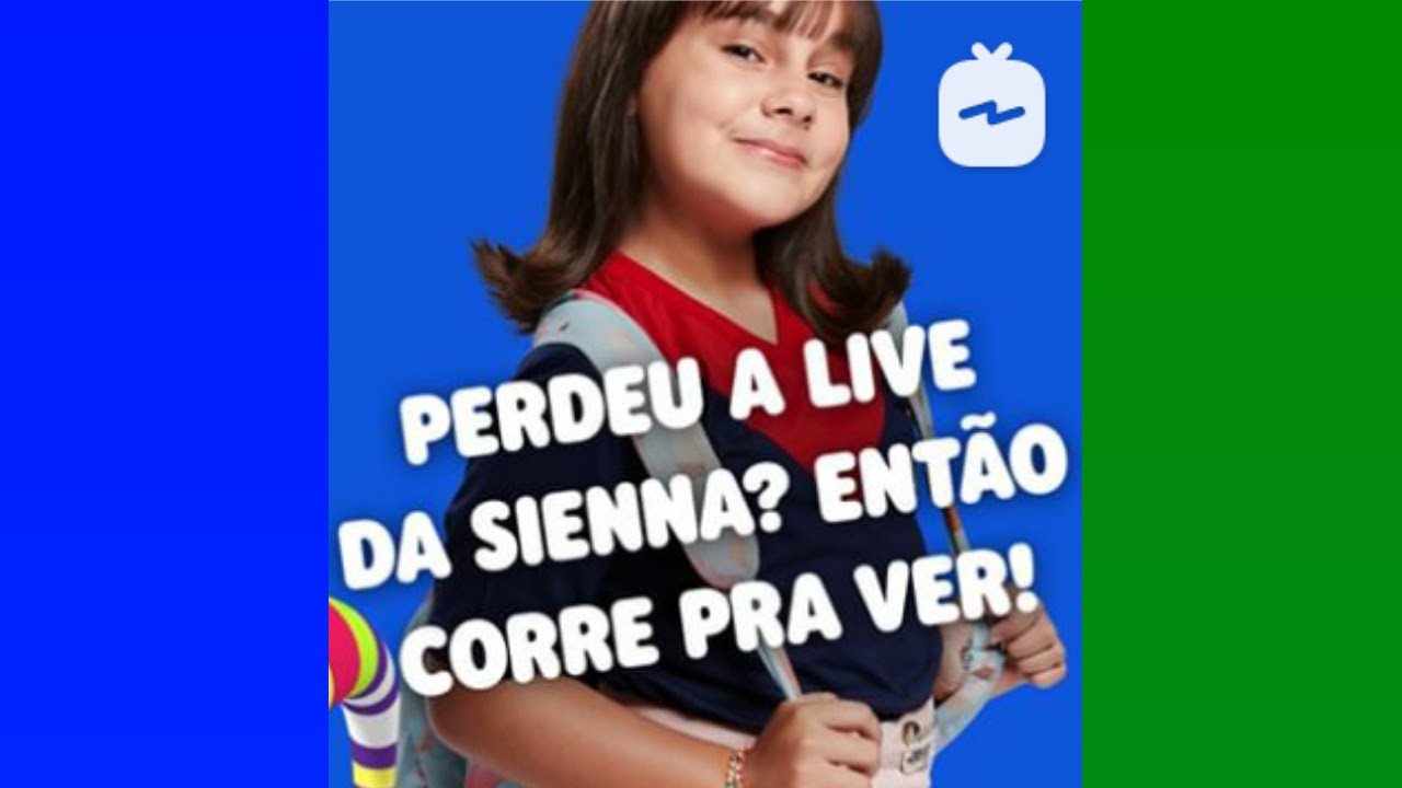 Instagram Live | Sienna Belle e Manu Blear | Mundo Gloob | 23/03/2020