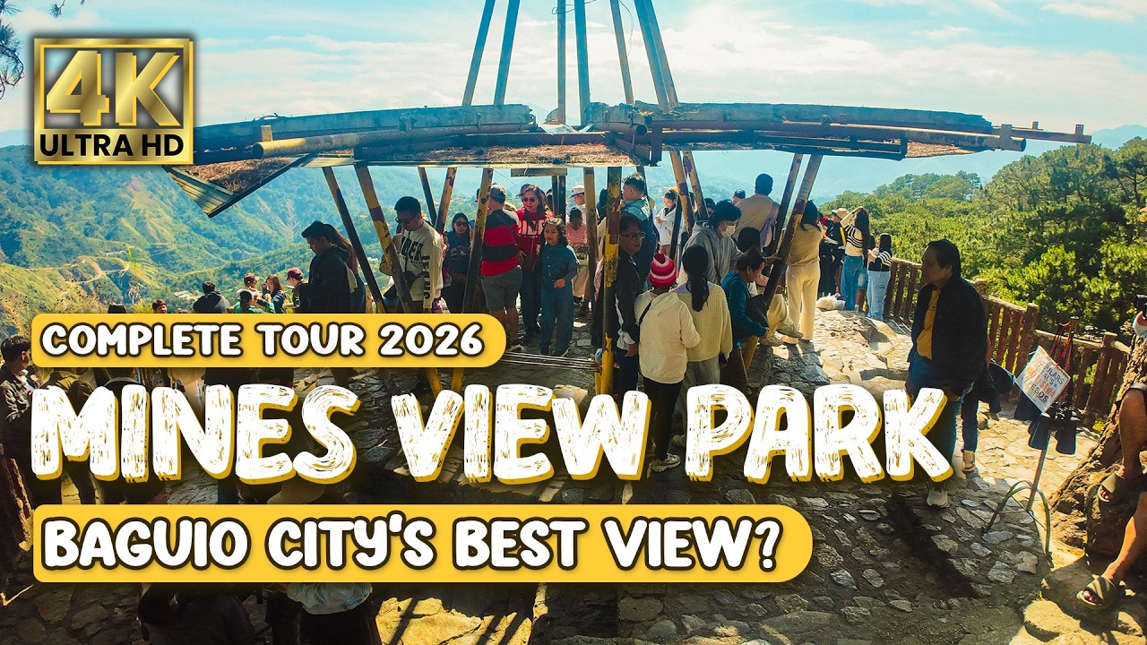 Baguio's Highest Park with AMAZING Viewpoint! | Mines View Park | Complete Tour 2026