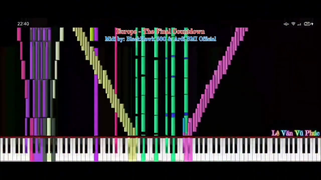 [Black MIDI] Europe - The Final Countdown | 2.025 million notes