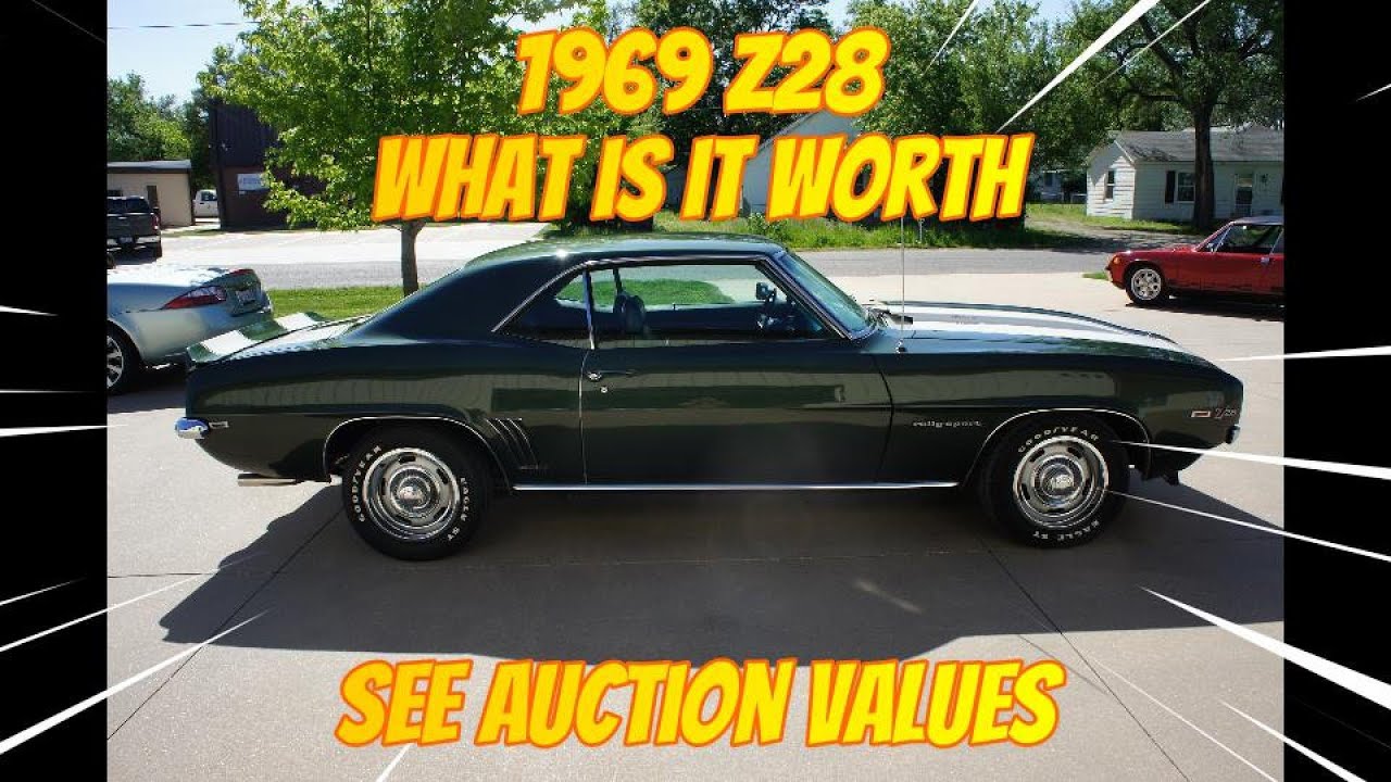 Сколько стоит моя машина - Camaro Z28 1969 года