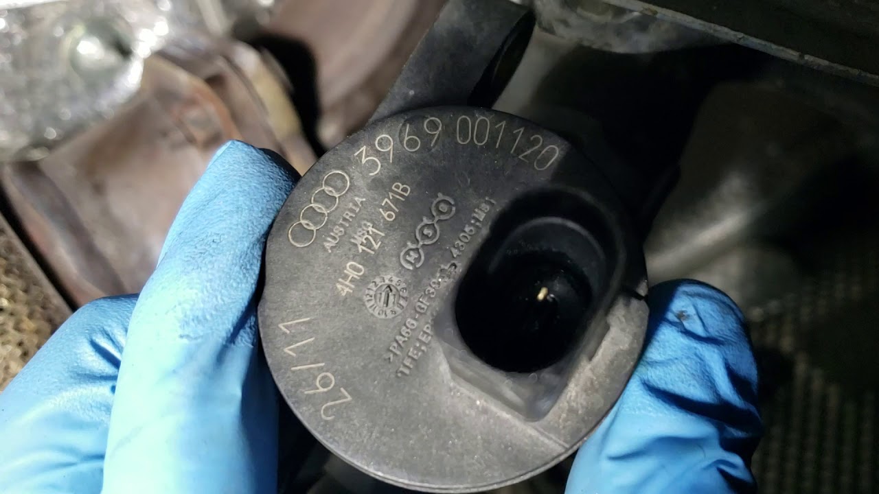 Replacing Audi A7 Solenoid Valve Error Code P2753