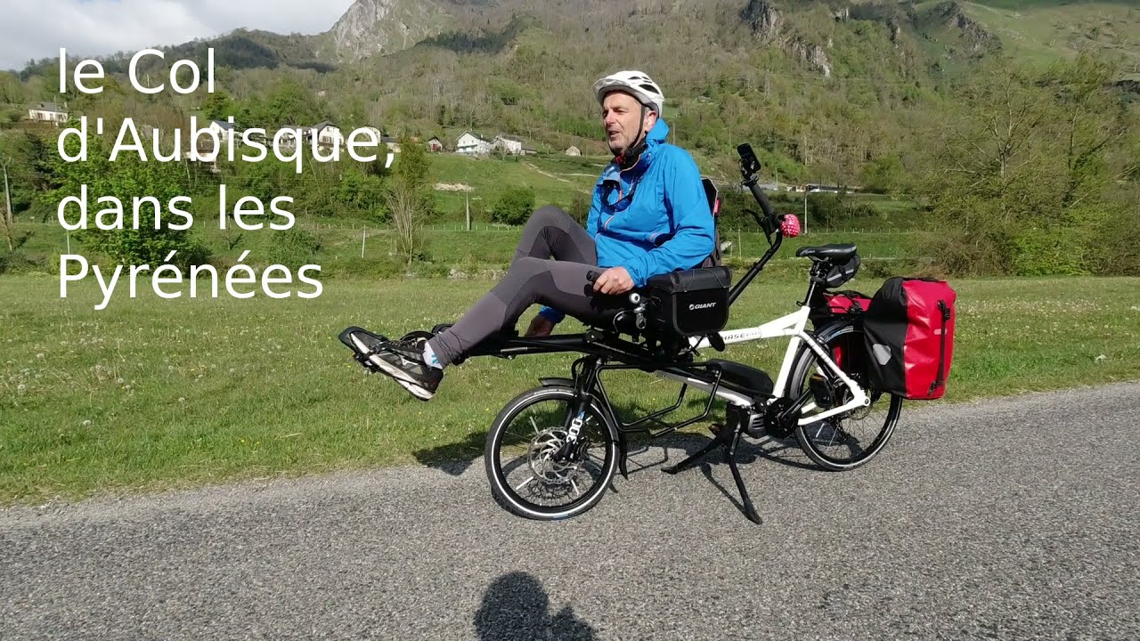 Montée et descente du col d'Aubisque en tandem Pino Locapino par HaseBikes