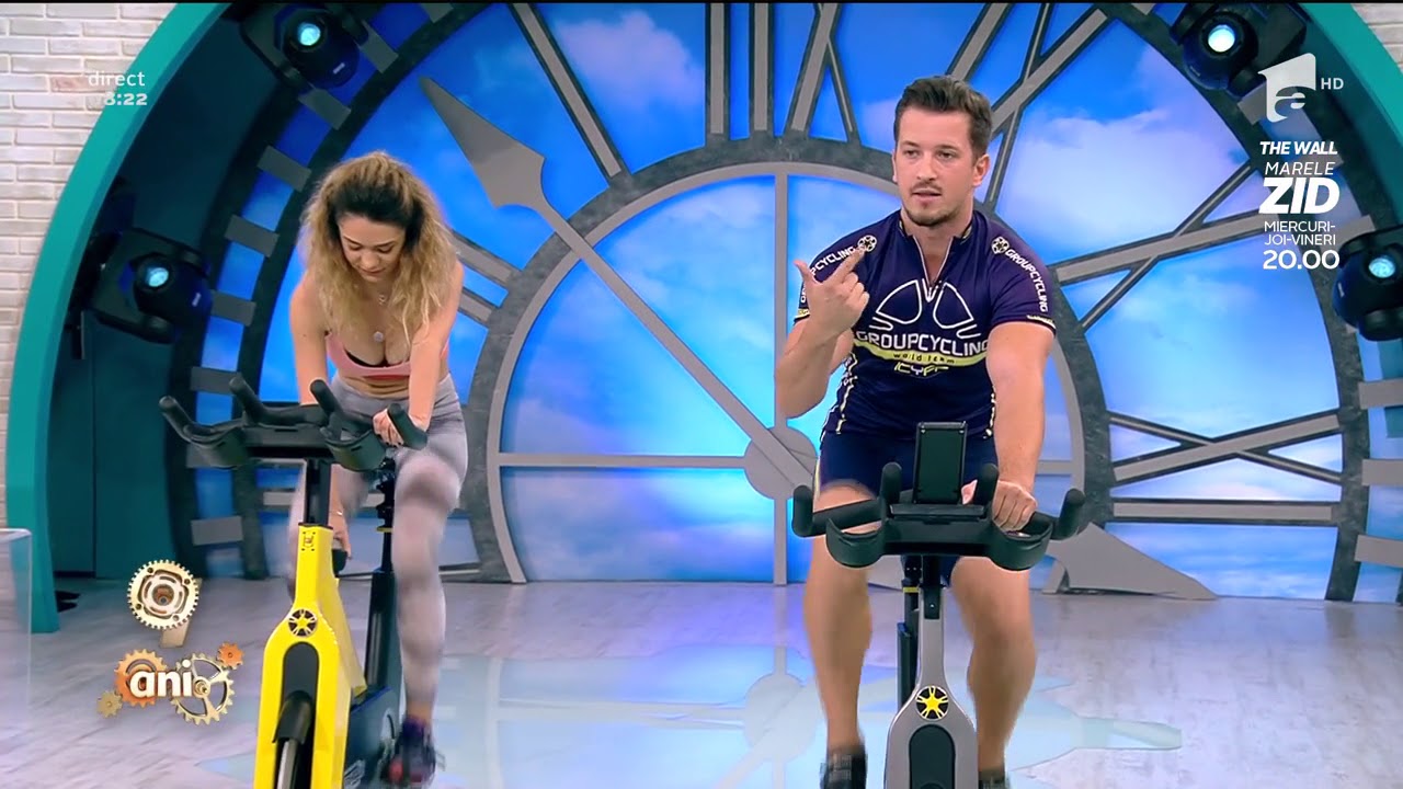 Fitness la Neatza! Indoor cycling cu Florin Neby