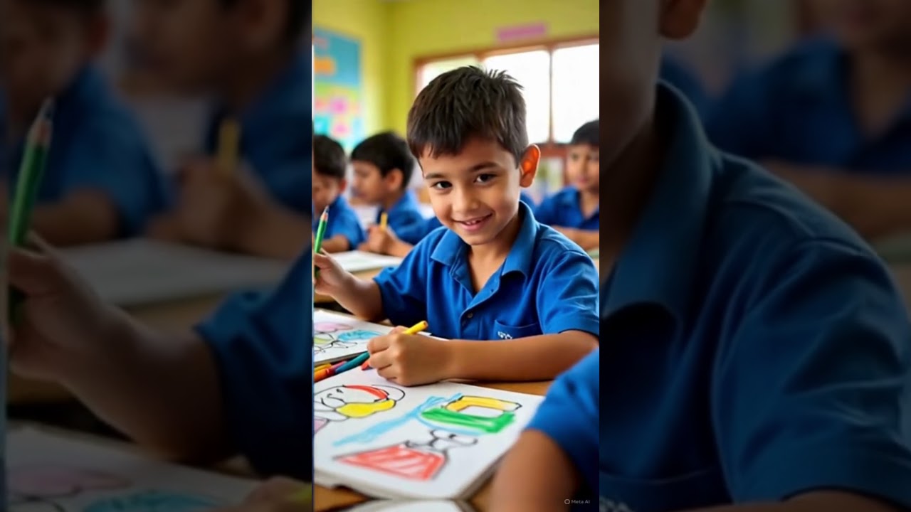 Aarav and the Drawing Contest | Moral Story on Concentration for Kids | Story for Children #moral
