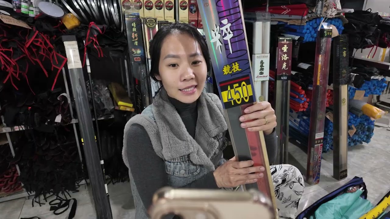 thany lý cần câu tay