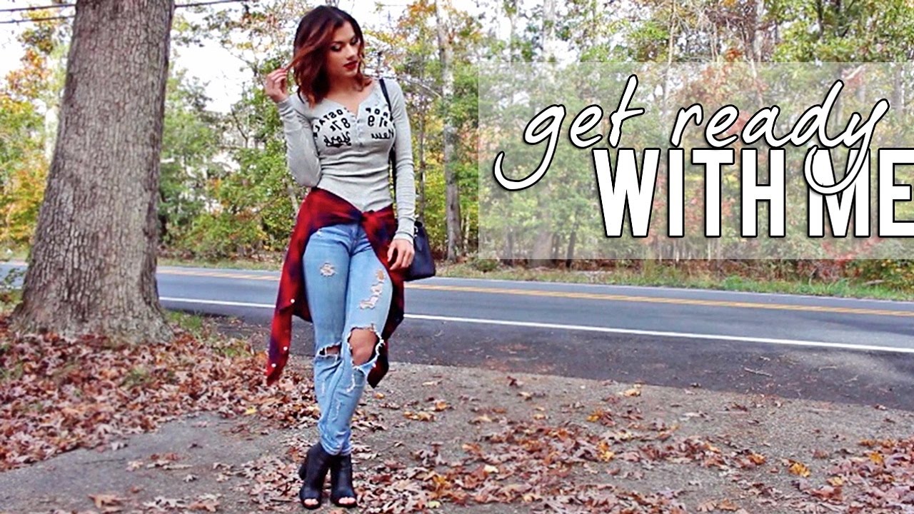 Get Ready With Me! Casual Makeup, Hair + Outfit!
