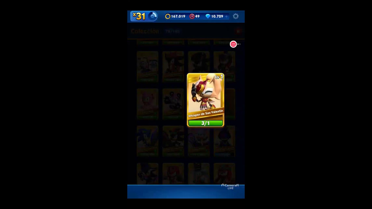 Jugando Sonic Dash en vivo, parte 46