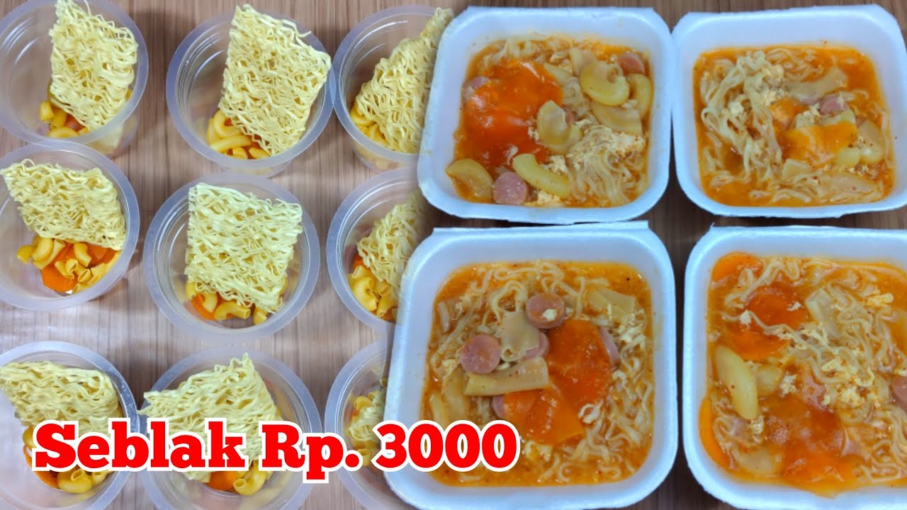 SUDAH ENAK MURAH LAGI !! IDE JUALAN SEBLAK 3000AN MODAL SEDIKIT UNTUNG BANYAK