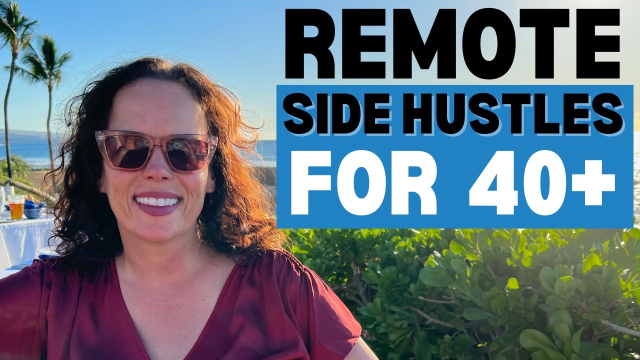 Side Hustle Ideas Over 40   Start From Home Today