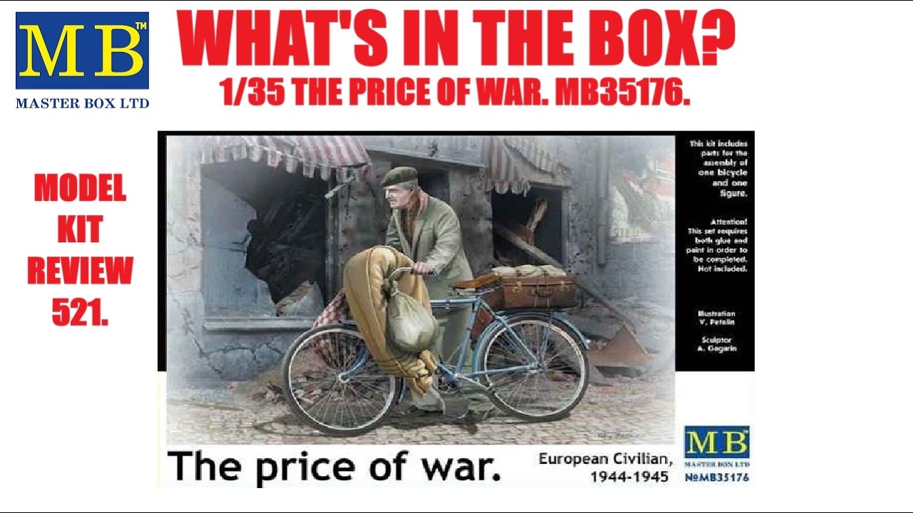 ЧТО В КОРОБКЕ? MASTER BOX 1/35, ЦЕНА ВОЙНЫ, MB35176. ОБЗОР МОДЕЛИ 521.