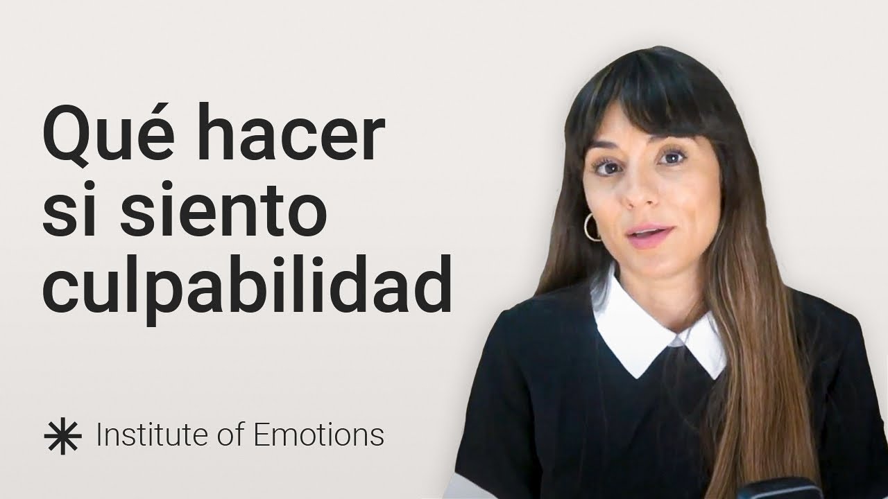 Qué hacer si siento culpabilidad 🤔 Sara Pallarès