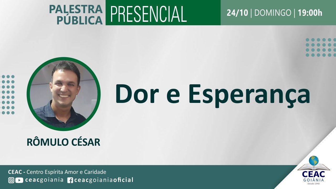 Dor e esperan&ccedil;a