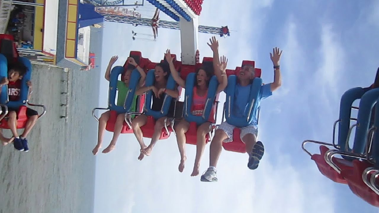 Revolution on-ride HD POV Galveston Island Historic Pleasure Pier