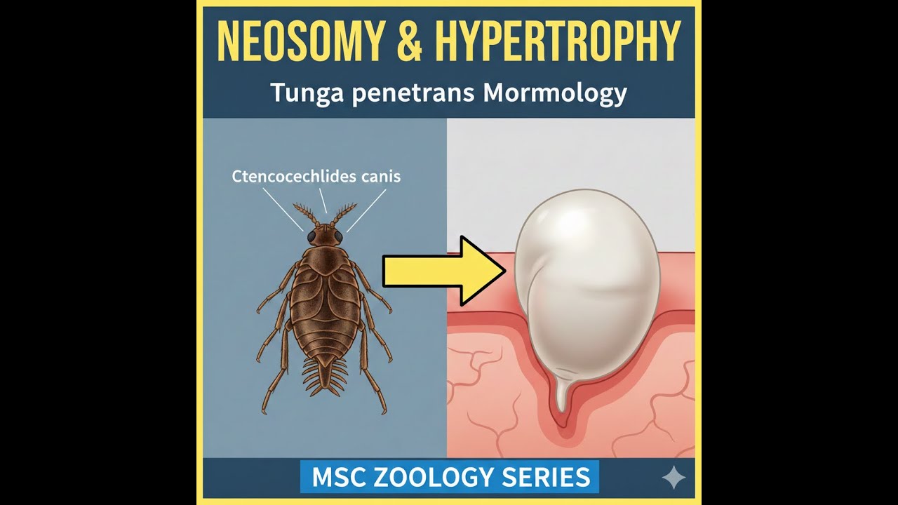 TUNGA:Advanced Parasitology: The Unique Life Cycle of Tunga