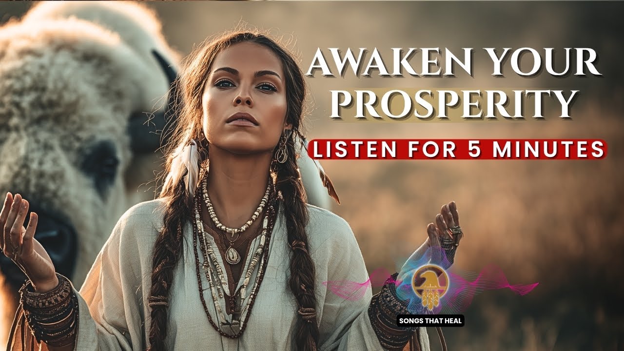 LISTEN FOR 5 MINUTES ✨ ACTIVATE ABUNDANCE IN YOUR LIFE – Native Flute & Mantras