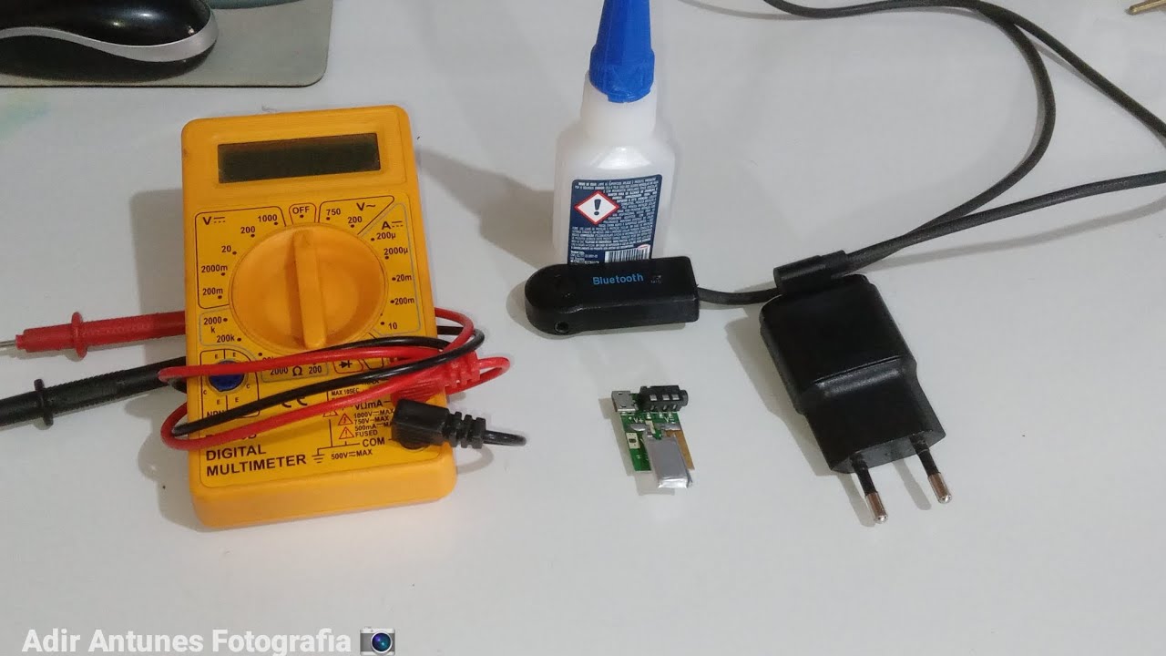 Como se livrar da bateria do adaptador Bluetooth! Passo a passo.