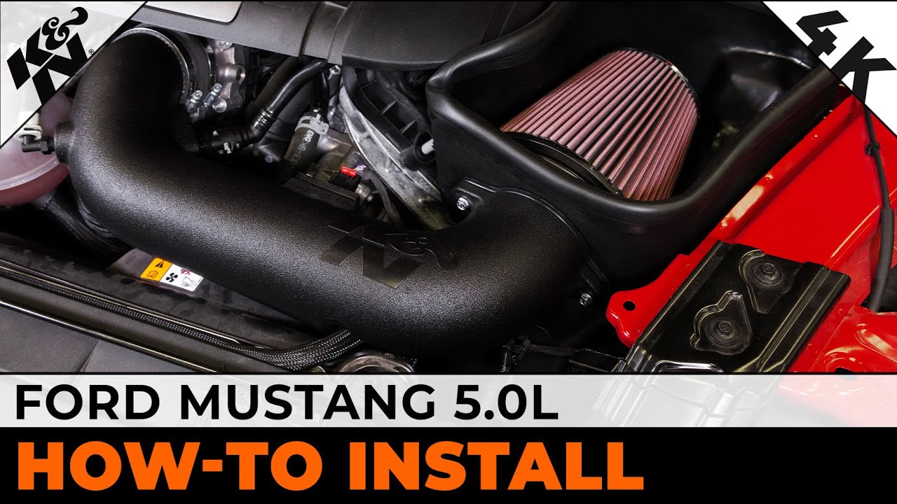 Ford Mustang 5.0L [#63-2605] Air Intake Installation