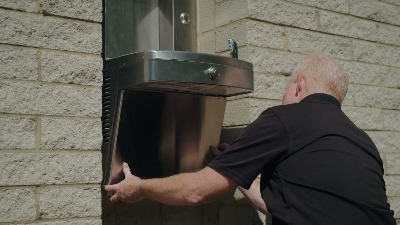 PGVD8SVDBF, Vandal Resistant Bottle Filler and Fountain Install