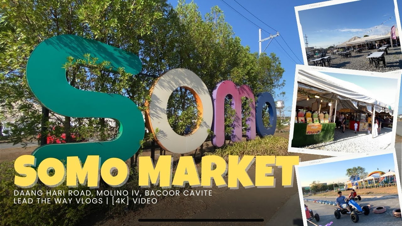 [4K] Somo Market walking tour largest food bazaar and flea market | LEAD THE WAY VLOGS