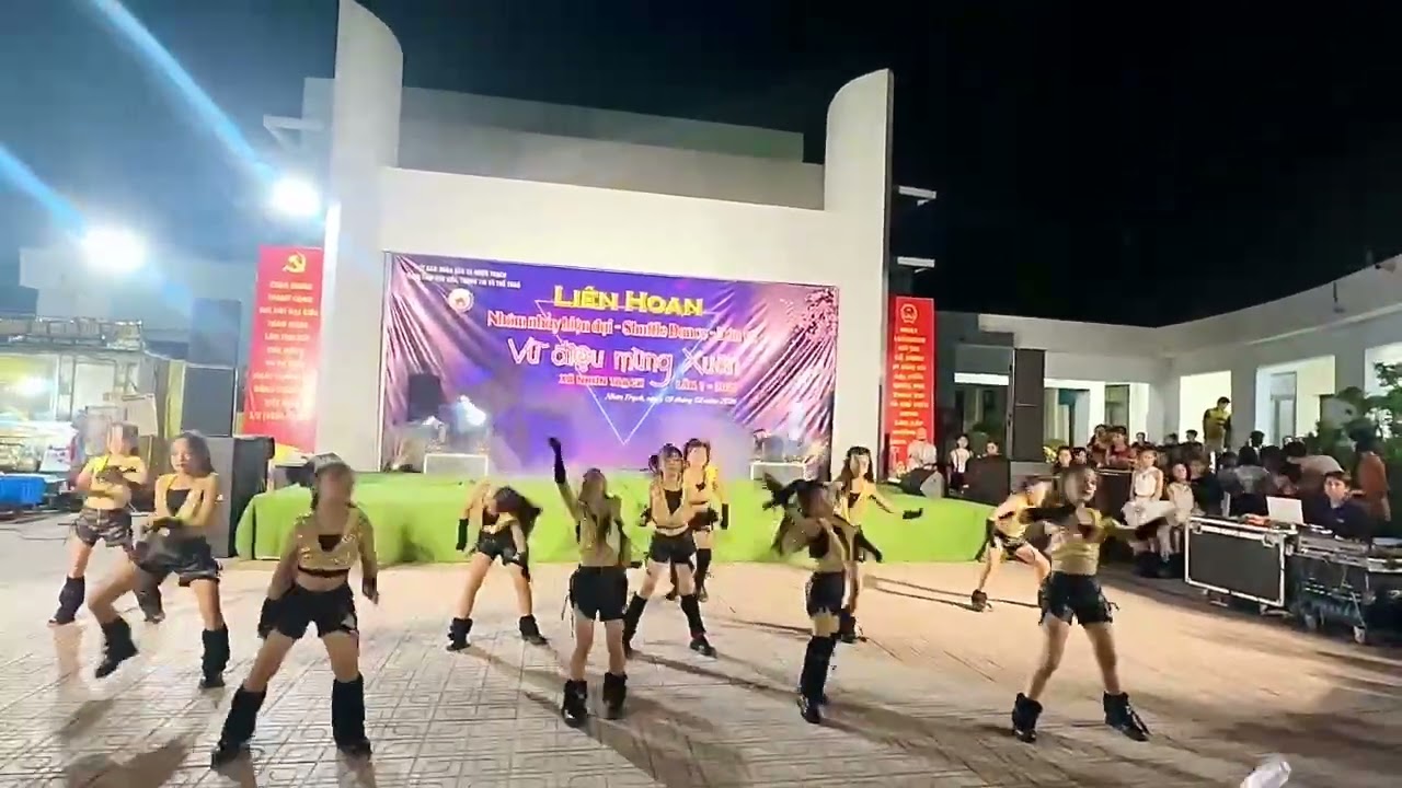 Nhảy hiện đại xã Nhơn trạch 