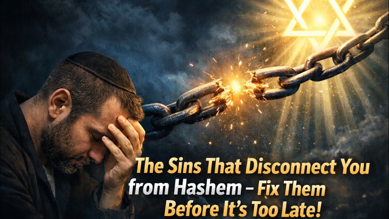 Rabbi Yaron Reuven - The Sins That Disconnect You from Hashem – Fix Them Before It’s Too Late!