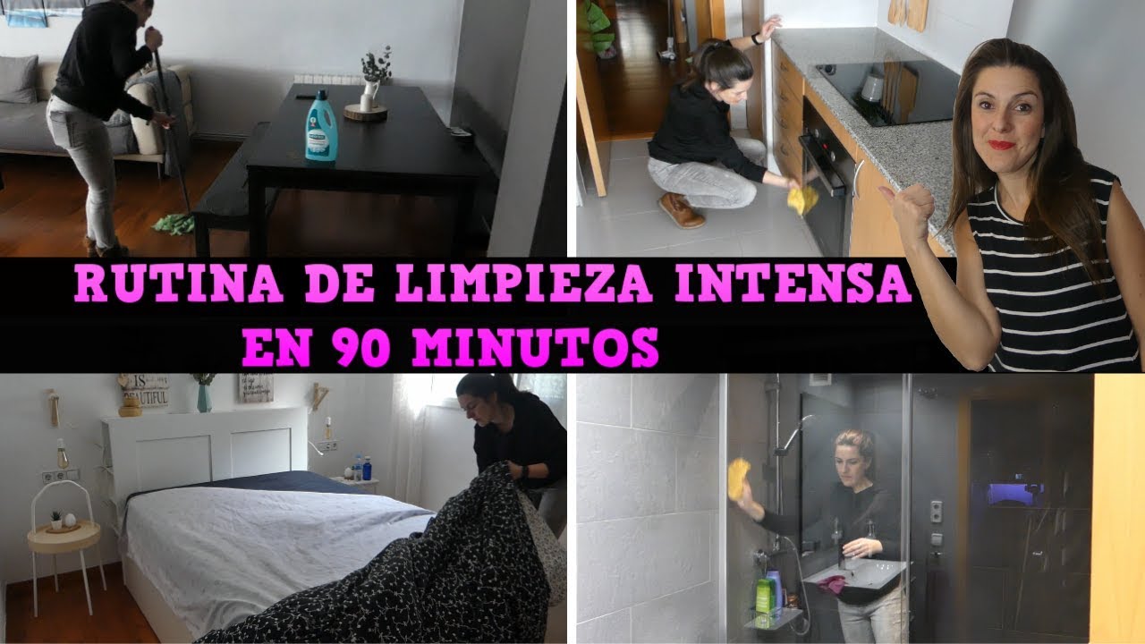 Rutina de limpieza de mañana 90 minutos de limpieza intensa