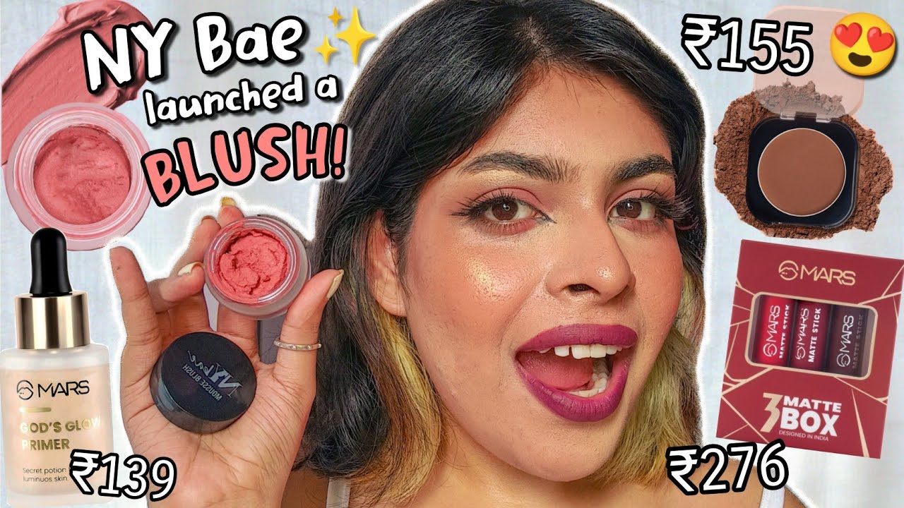 NEW🔥 MAKEUP LAUNCHES TO DIE FOR: NYBae Mars Cosmetics | Affordable Makeup Launches Review NYBae Mars