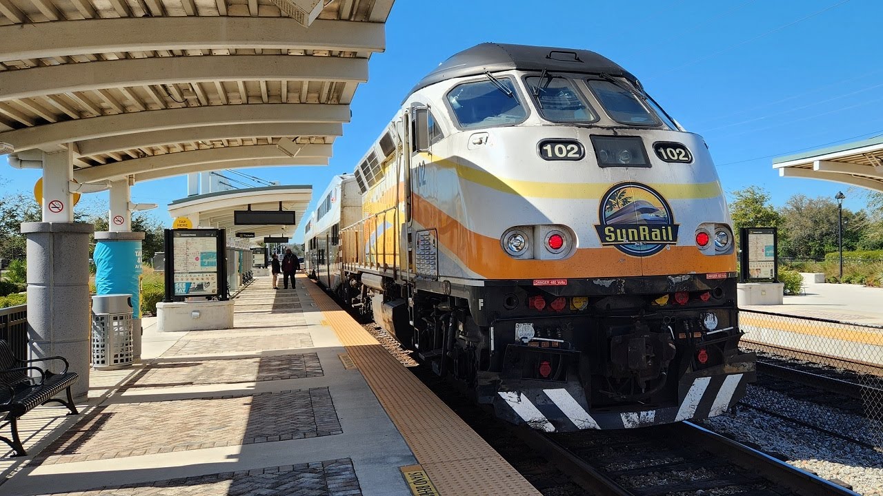 [4K] – Full Ride – Orlando's SunRail – Northbound – Poinciana – DeBary