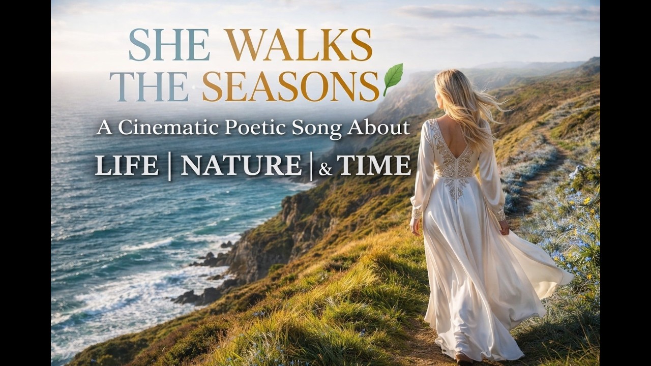 She Walks the Seasons | Emotional Cinematic Song About Life's Journey | Play Music Studio