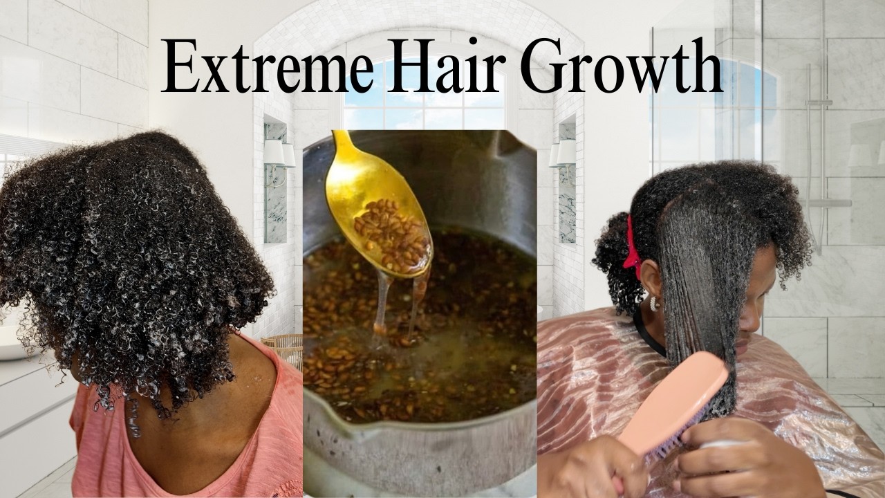 Using Flaxseed Gel For Hair Growth To Detangle My Hair (A game changer?)