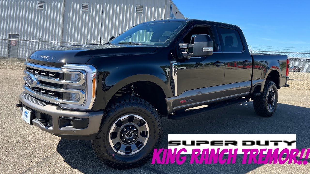 2023 F350 King Ranch TREMOR with Two Tone Paint!!