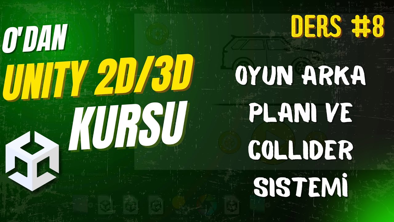 Oyun Arka Planı Oluşturmak Ve Collider Sistemi | Sıfırdan Unity 6 Kursu (Udemy Course Demo)