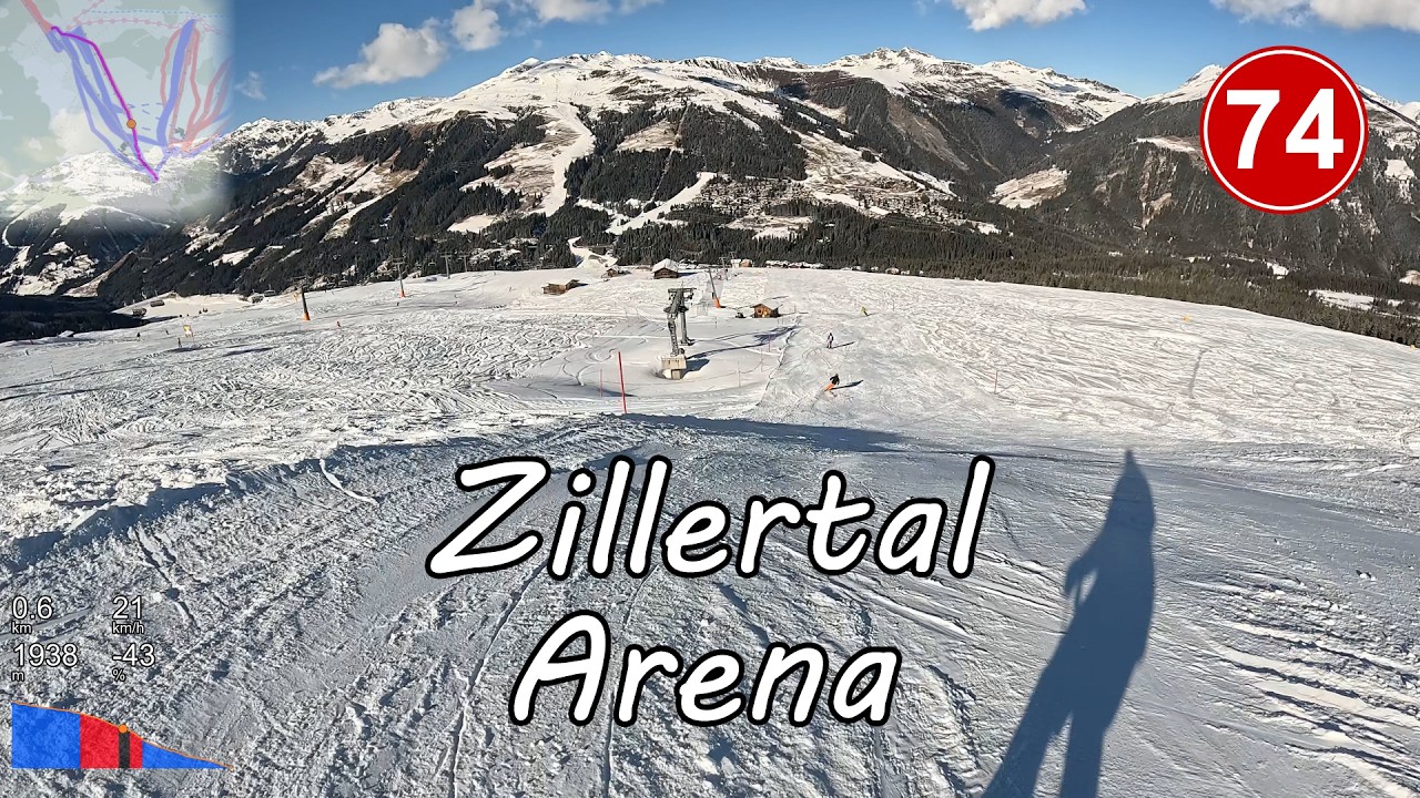[4K] Zillertal Arena ● 74 ● Plattenkogel X-Press 2