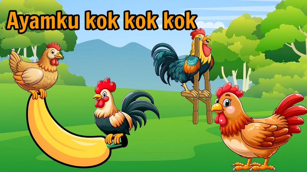 Ayamku kok kok kok || Lagu Anak Indonesia Terpopuler 
