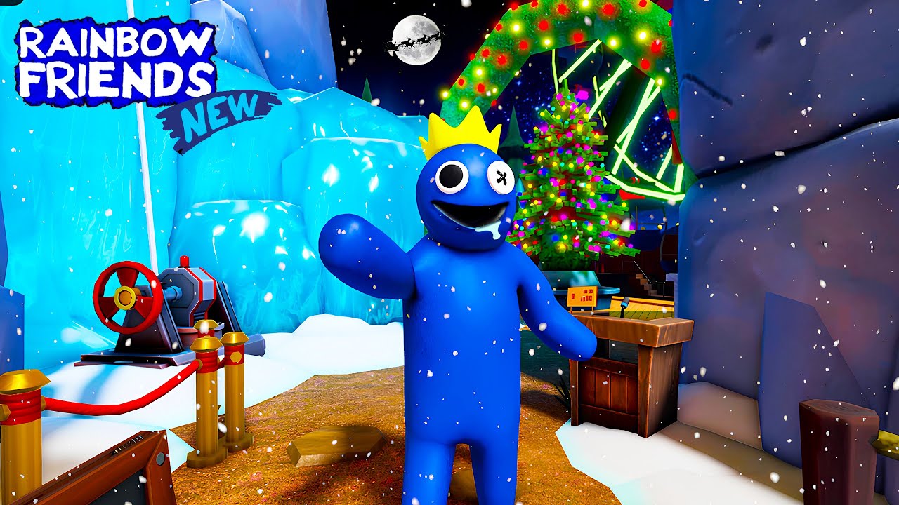 RAINBOW FRIENDS New Year Special | Find all the Christmas gifts🎄🎁 #roblox #rainbowfriends