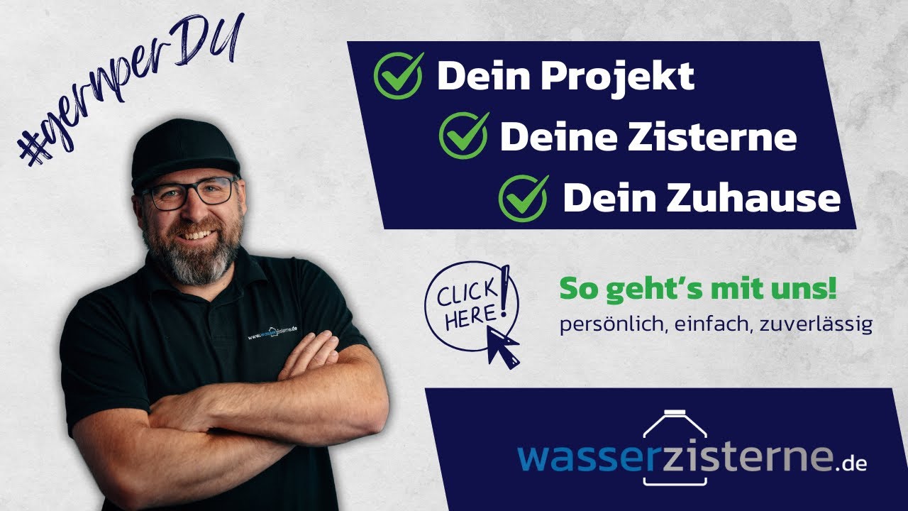 Deine Zisterne online kaufen &ndash; So einfach ist der Bestellprozess!