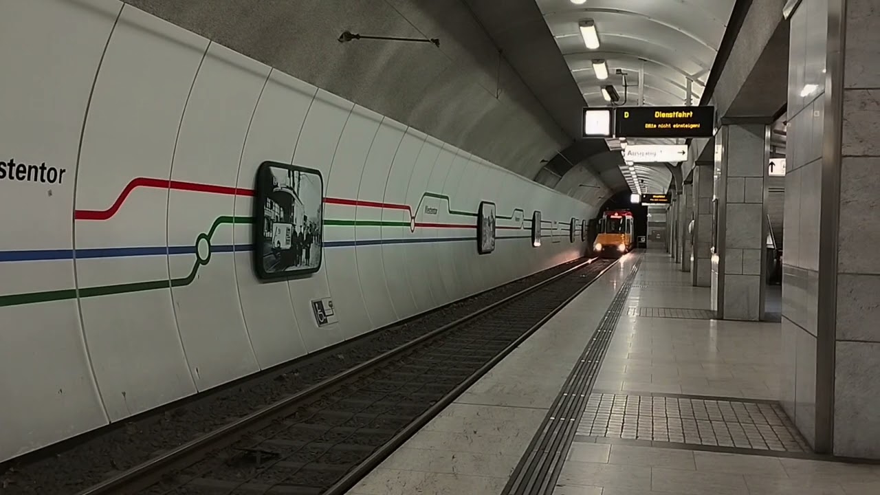 Stadtbahn Dortmund - Arbeitswagen N6C 902 am Westentor