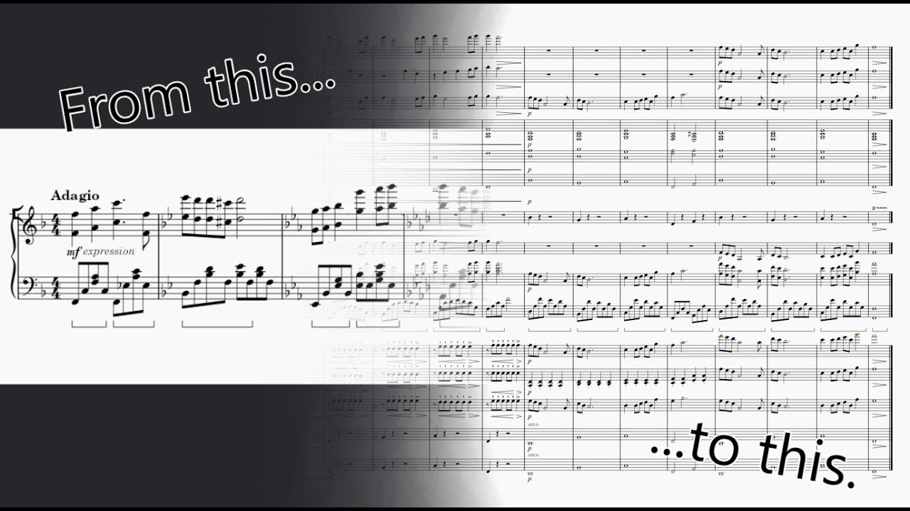 (OUTDATED) I came up with this melody at school, so I'm orchestrating it