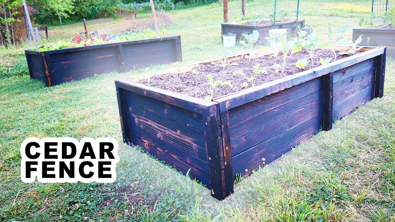 Homemade Raised Garden Bed DIY for your Vegetables
